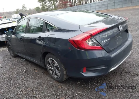 2020 Honda Civic Lx z USA, uszkodzony, nr VIN 2HGFC2F66LH524411